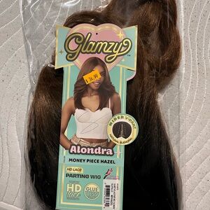 Glamzy Alondra HD Lace Wig in Rich Brown